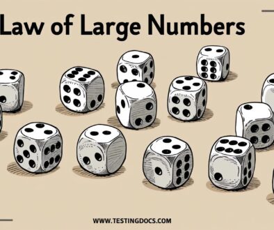 The Law of Large Numbers dice experiment