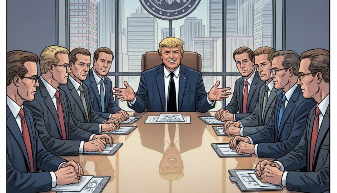 Trump Hosts Dinner with Tech CEOs at the White House