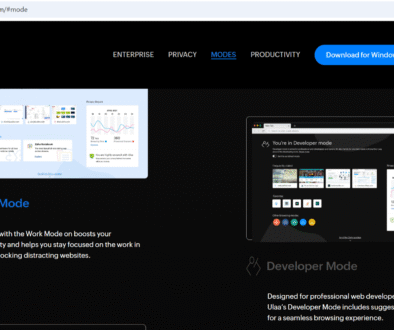 Ulaa Browser Modes