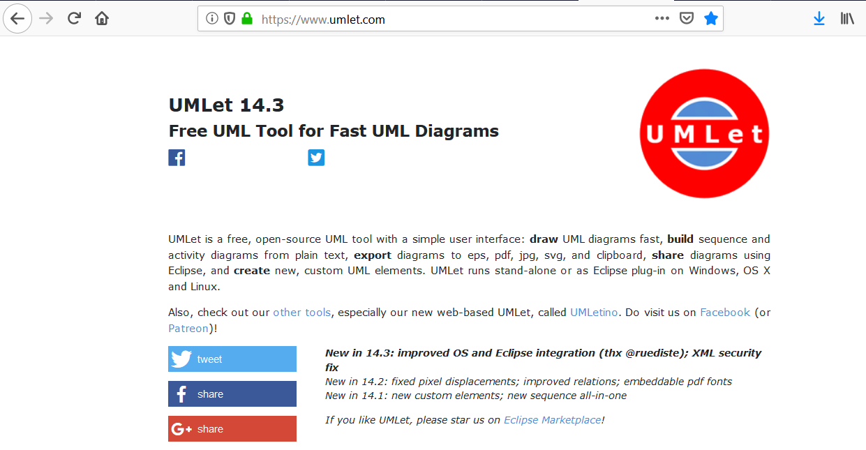 UMLet: Open source Tool for UML Diagrams