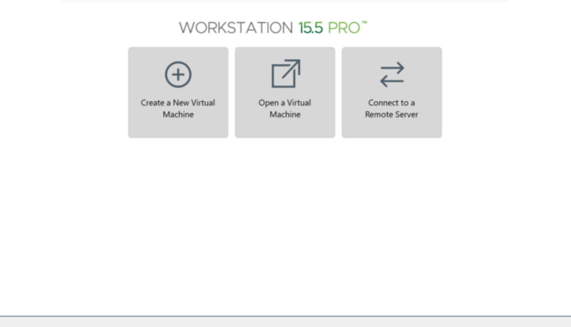 VMWare Workstation 1