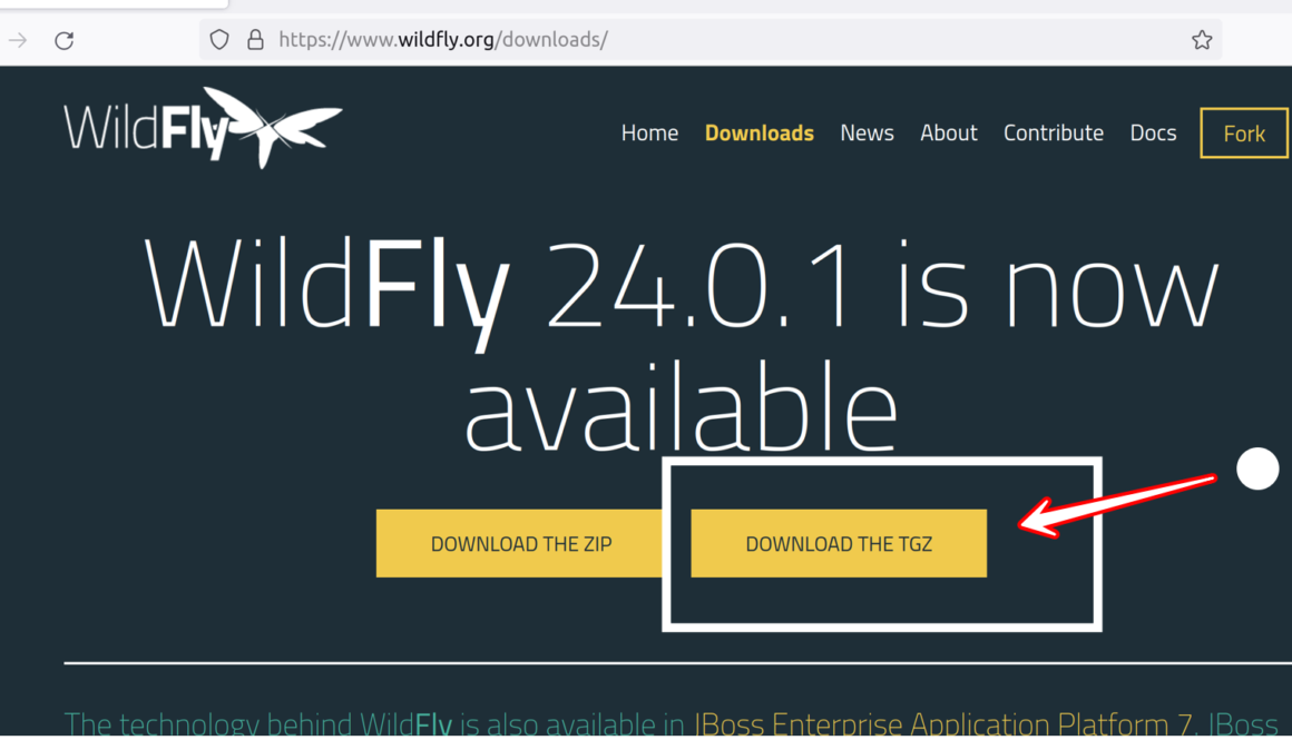 Wildfly Download Tar Linux