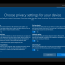 Windows 10 Install Options Privacy Settings