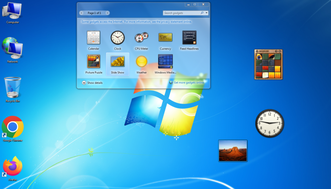 Windows Desktop Gadgets