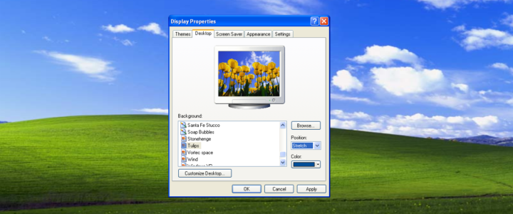 Windows Desktop Background XP