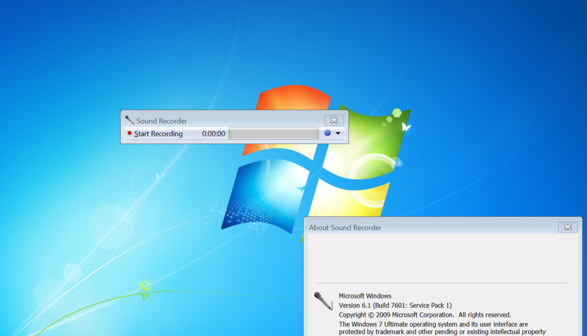Windows Sound Recorder