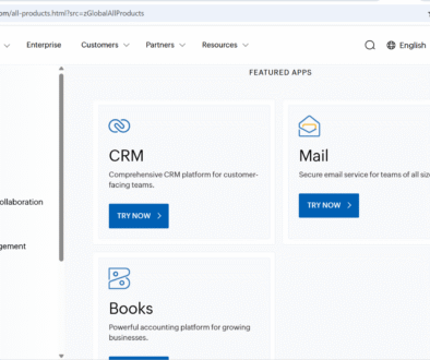 Zoho Products