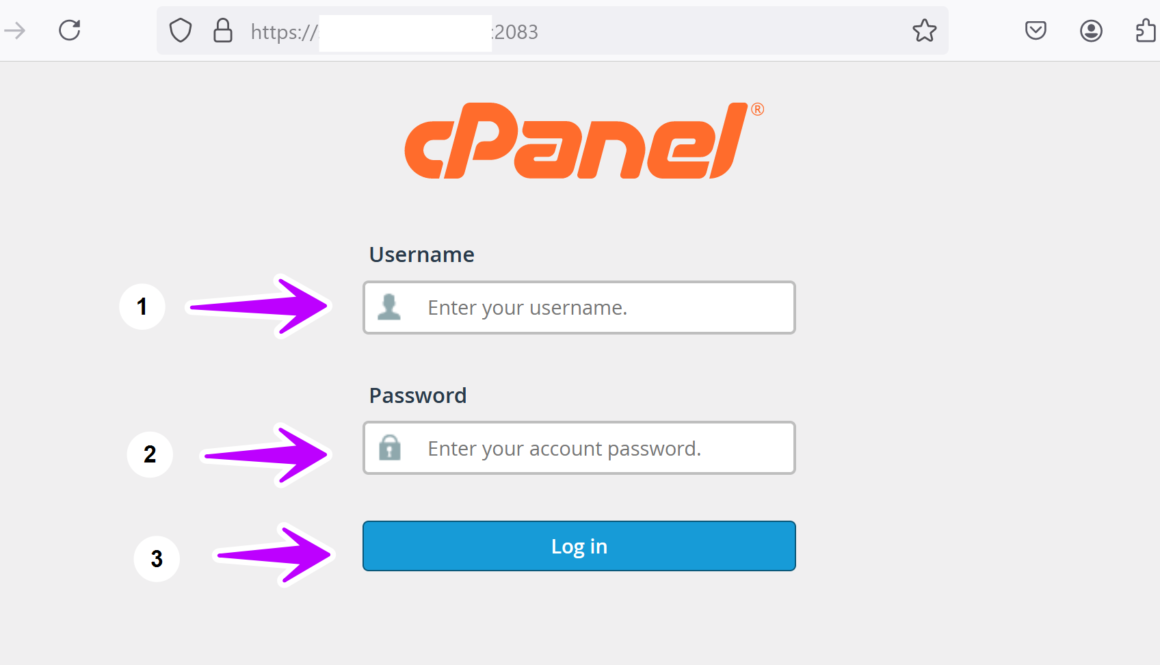 cPanel Login