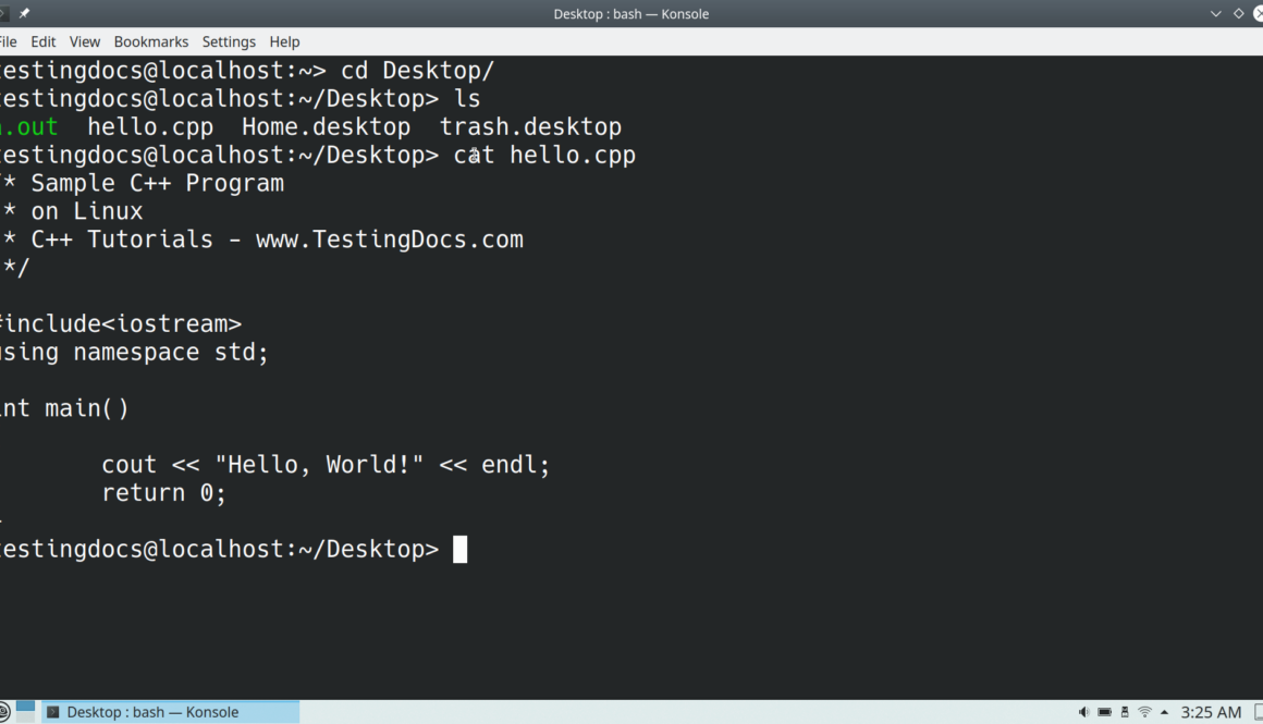 cat Linux command