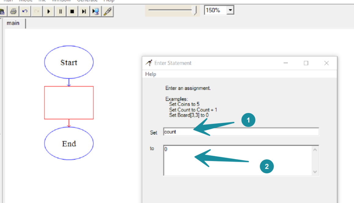 declare number variable