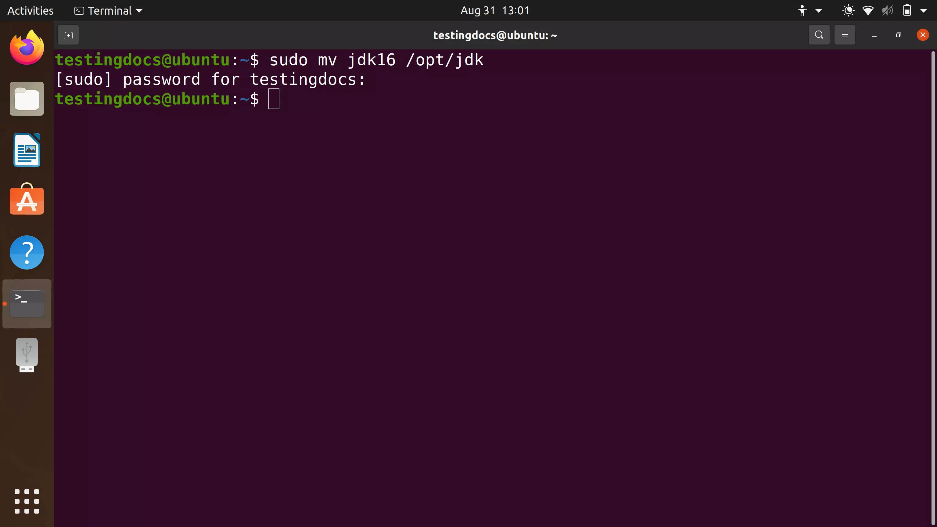 mv Linux command